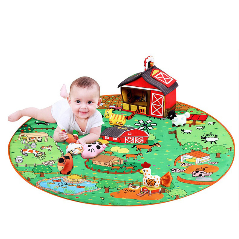  Tapis  De  Jeu B b  Enfant Jouet Couverture Tapis  de  Animaux 